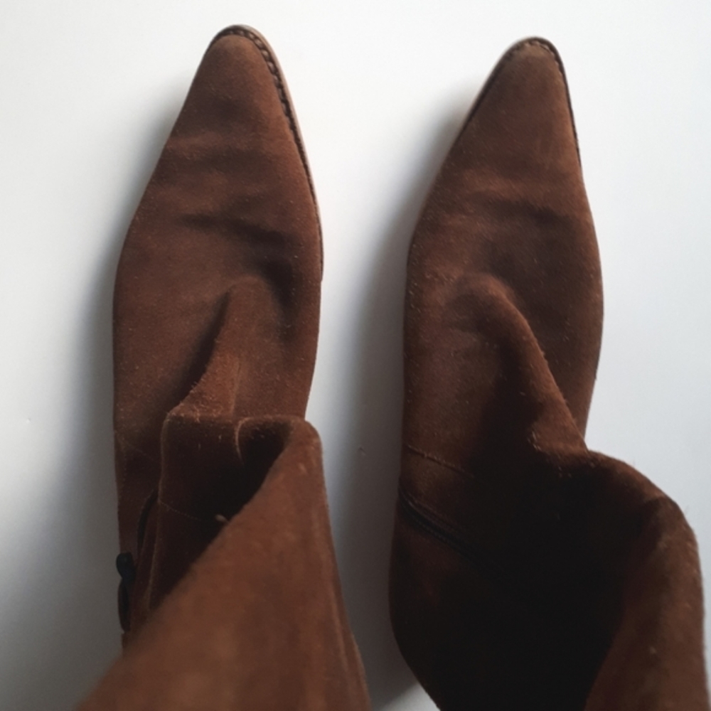 Gucci | Suede Riding Boots - Picture 6 of 13